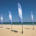 Laat uw merk opvallen met kwalitatieve beachvlaggen